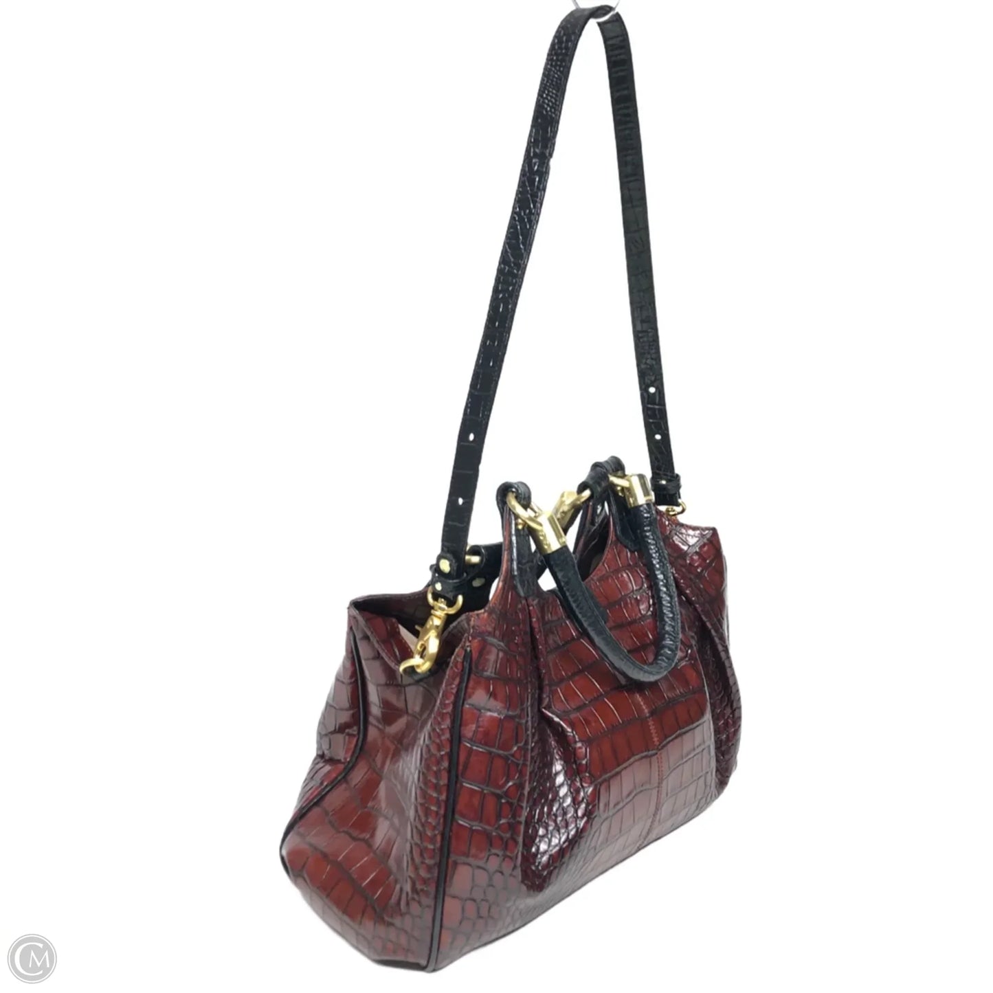 Handbag Designer By Brahmin, Size: Large