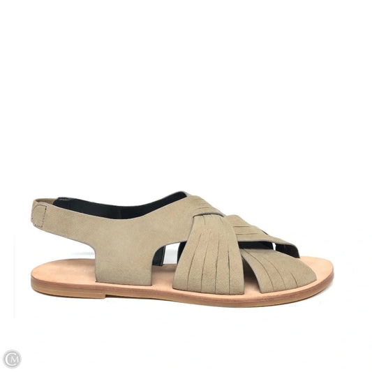 Sandals Flats By Elie Tahari In Green, Size: 10.5