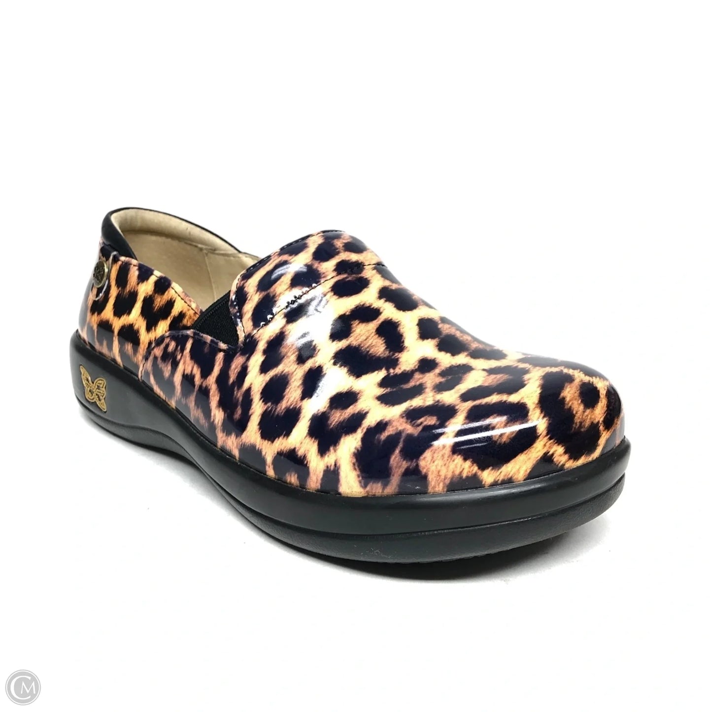 Shoes Heels Wedge By Alegria In Animal Print, Size: 6