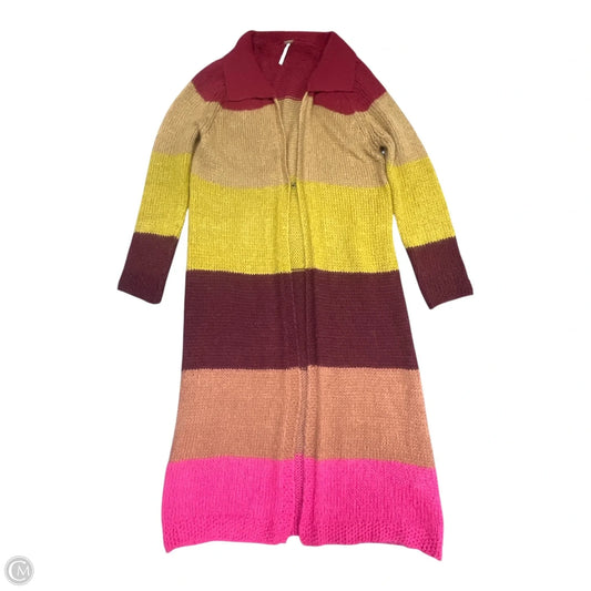 Sweater Cardigan By Free People In Multi-colored, Size: S