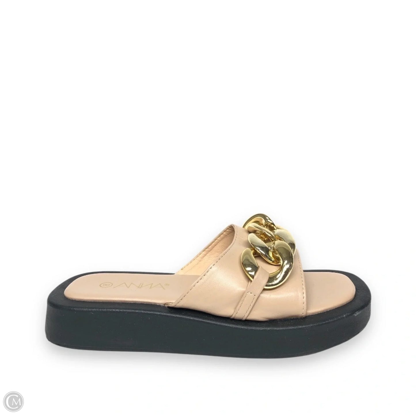 Sandals Flats By Anna In Tan, Size: 8