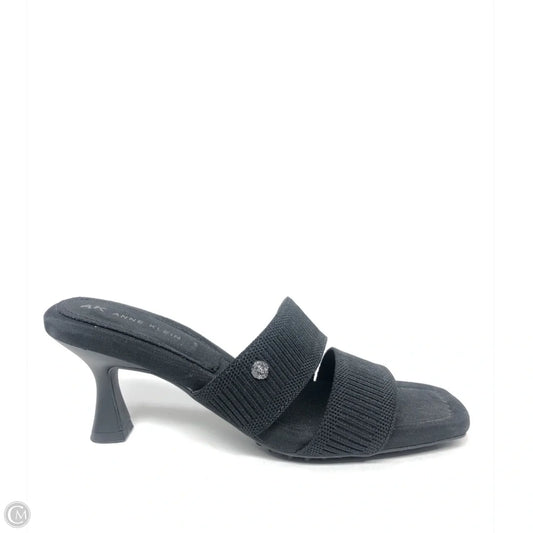 Sandals Heels Block By Anne Klein In Black, Size: 7.5