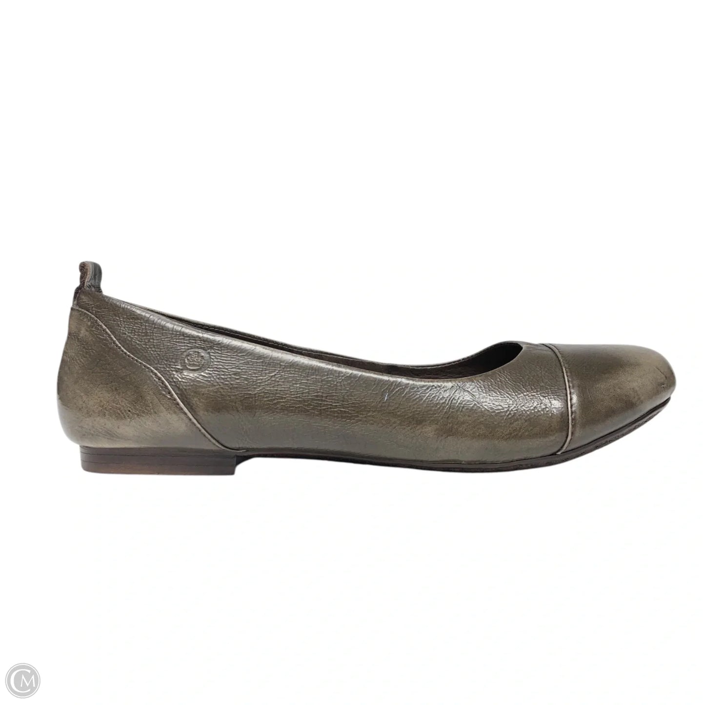 Shoes Flats By Born In Brown, Size: 10