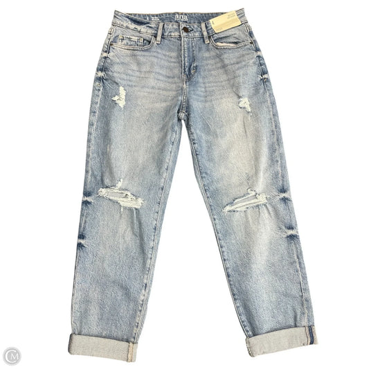 Jeans Boyfriend By Ana In Blue Denim, Size: 4