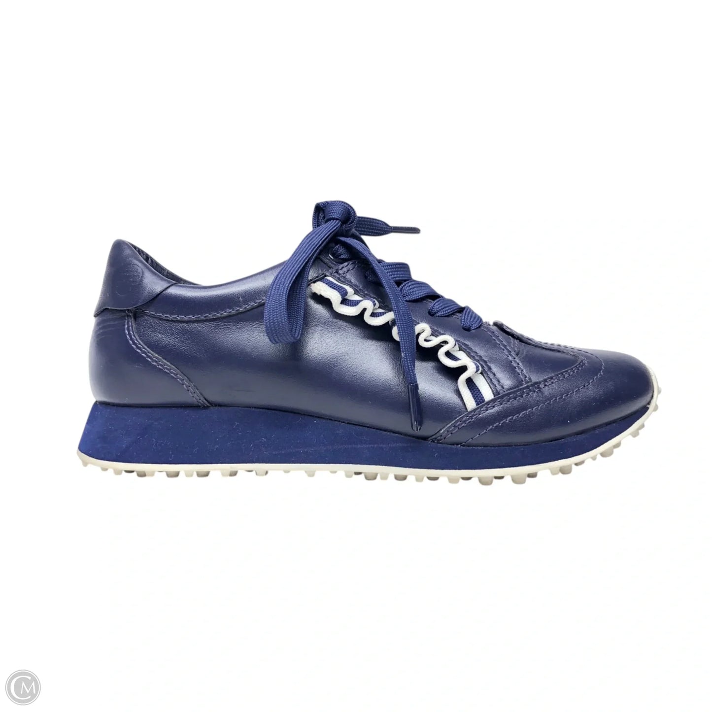 Shoes Designer By Tory Burch In Blue, Size: 5.5