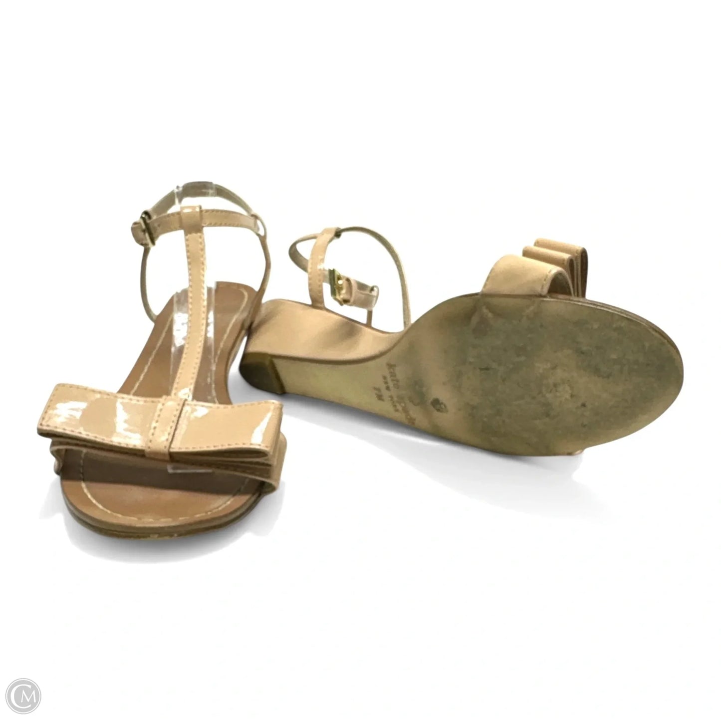Sandals Designer By Kate Spade In Tan, Size: 7
