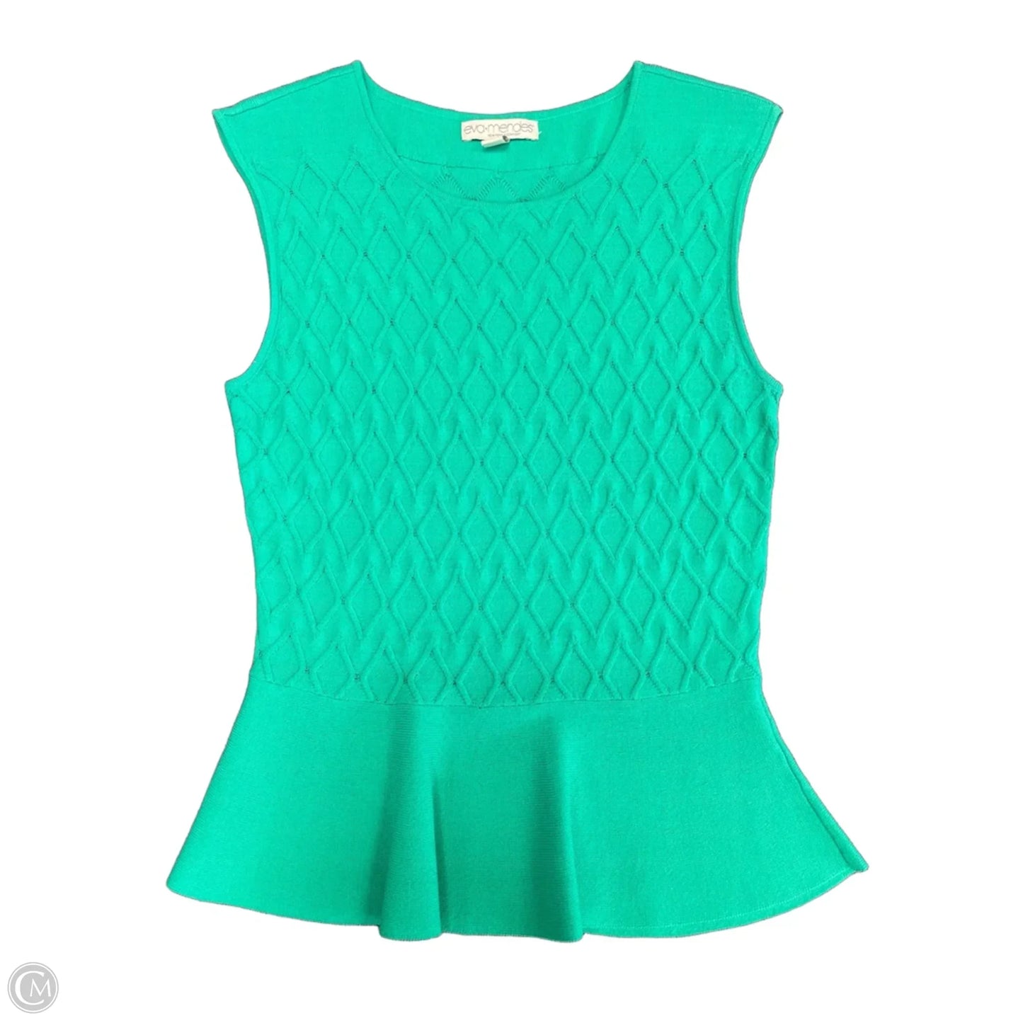 Top Sleeveless By Eva Mendes In Green, Size: Xs