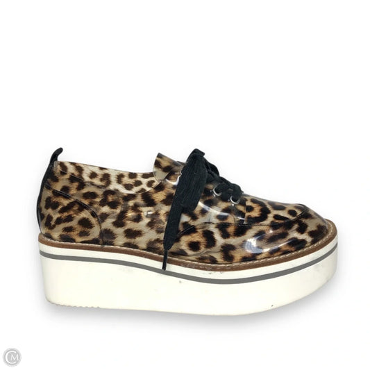 Shoes Sneakers Platform By Jessica Simpson In Animal Print, Size: 7