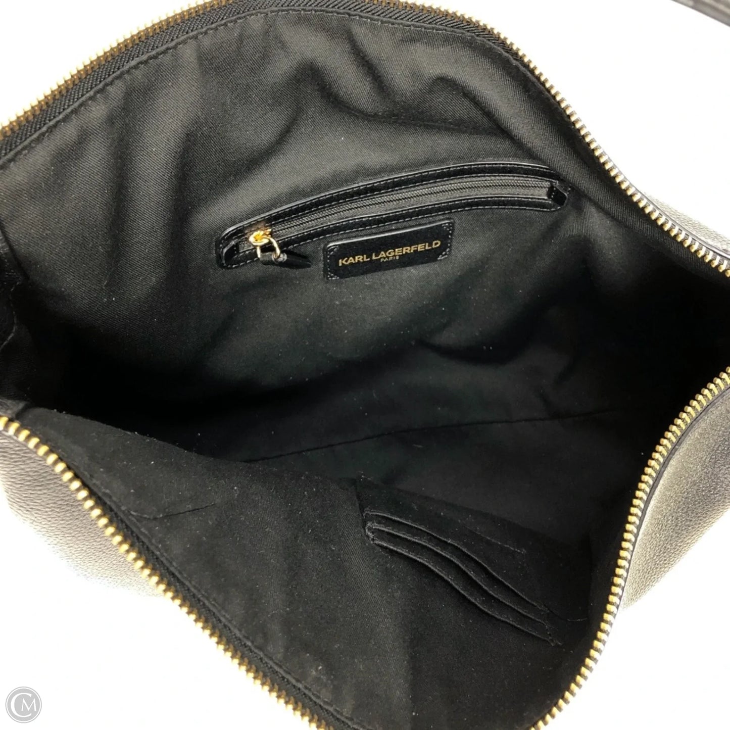 Handbag Designer By Karl Lagerfeld, Size: Large