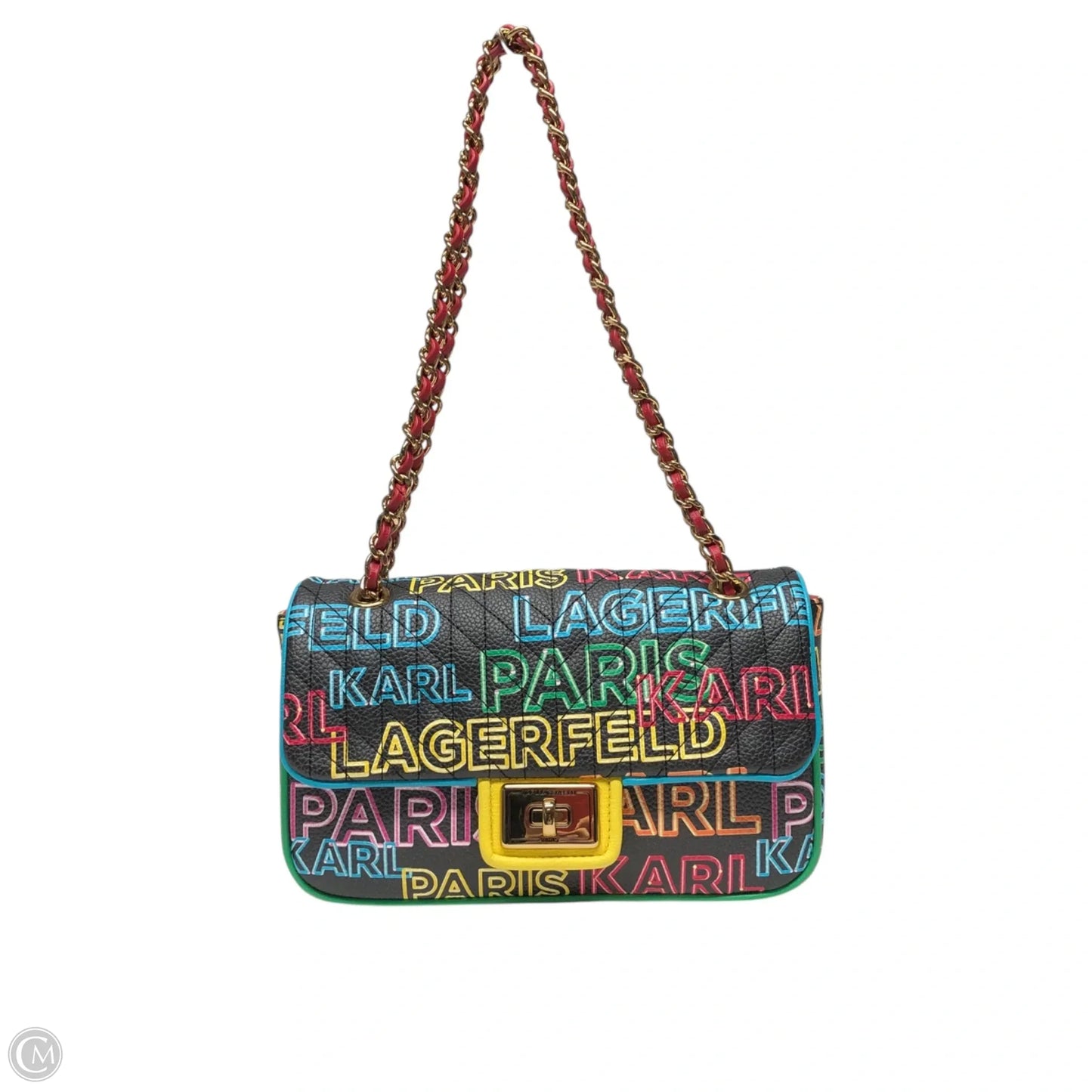 Handbag Designer By Karl Lagerfeld, Size: Small