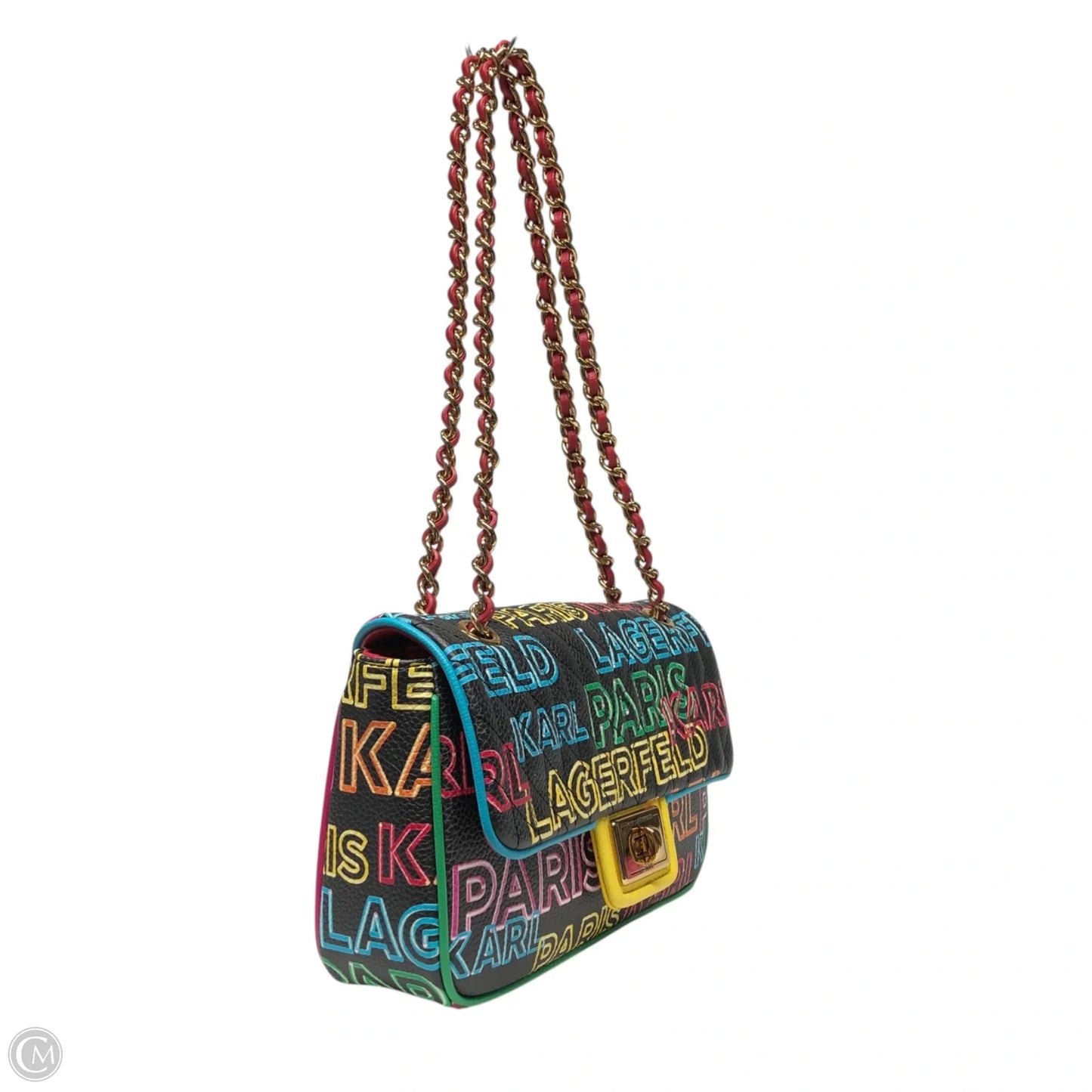 Handbag Designer By Karl Lagerfeld, Size: Small