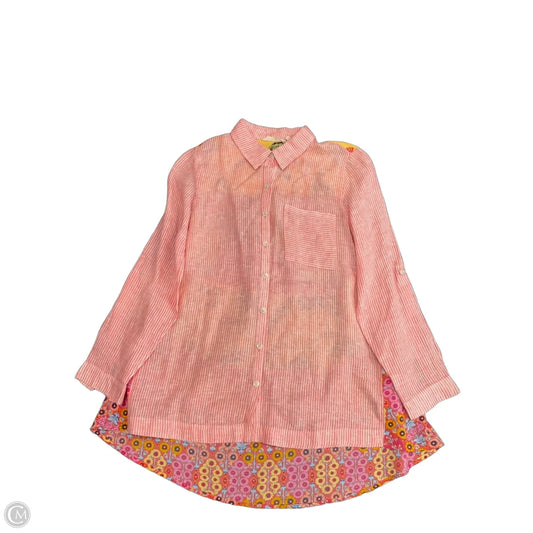 Top Long Sleeve By Soft Surroundings In Multi-colored, Size: M