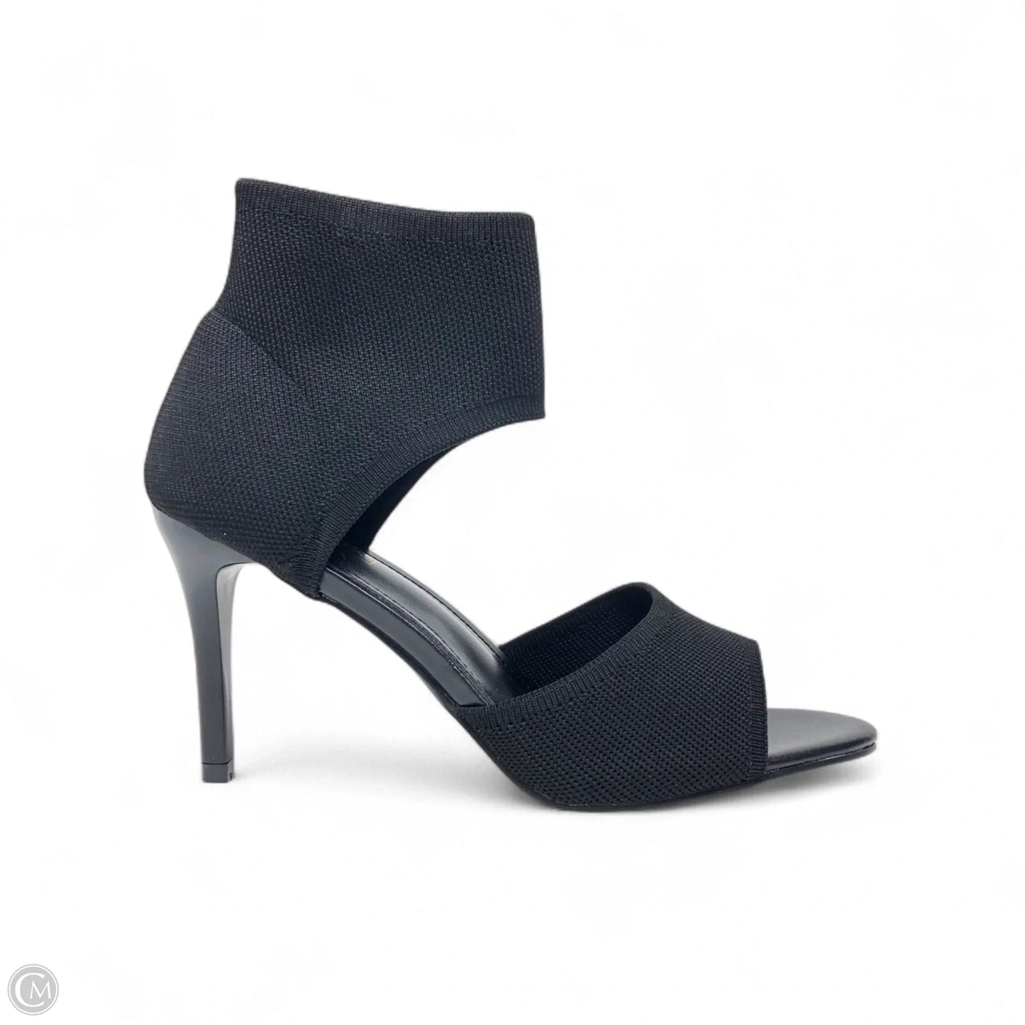 Sandals Heels Stiletto By Clothes Mentor In Black, Size: 7.5