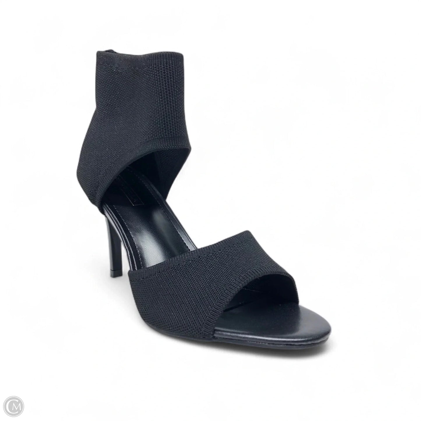 Sandals Heels Stiletto By Clothes Mentor In Black, Size: 7.5