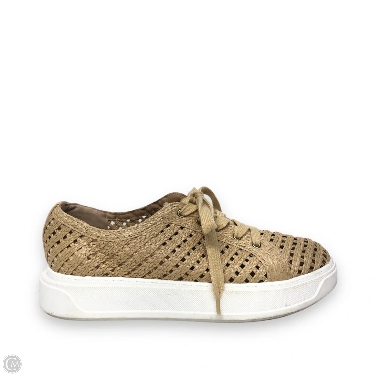 Shoes Sneakers By Charles David In Beige, Size: 10