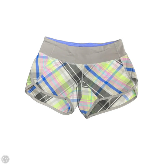 Athletic Shorts By Lululemon In Multi-colored, Size: 2