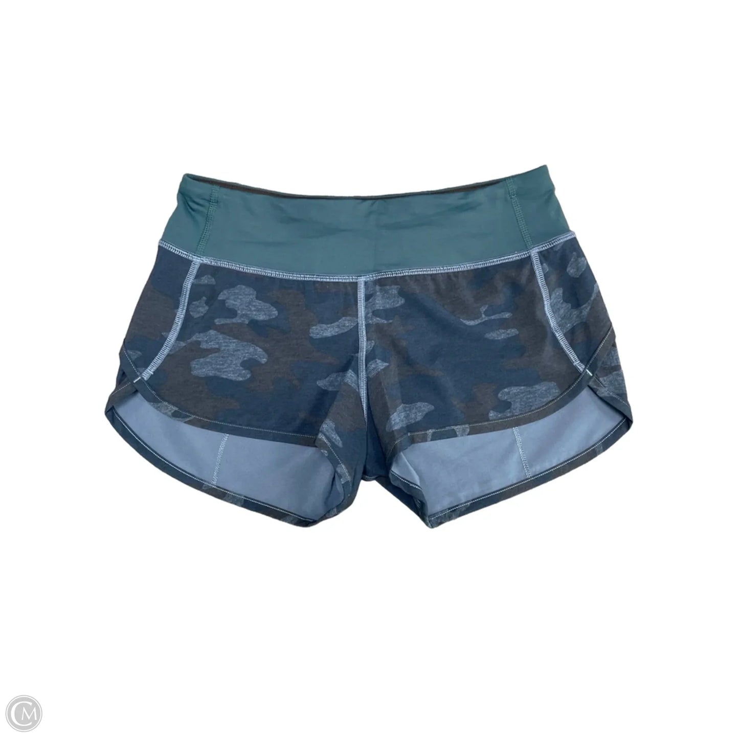 Athletic Shorts By Lululemon In Blue, Size: 2
