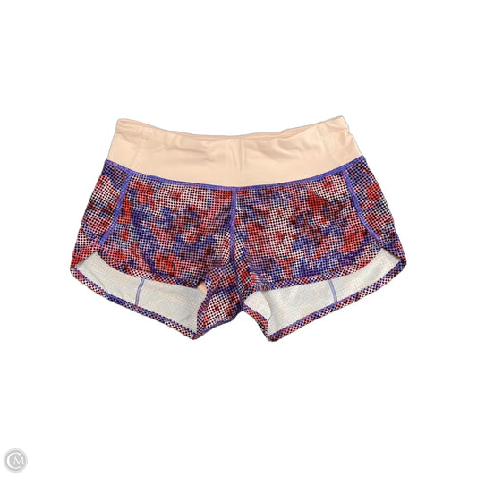Athletic Shorts By Lululemon In Multi-colored, Size: 2