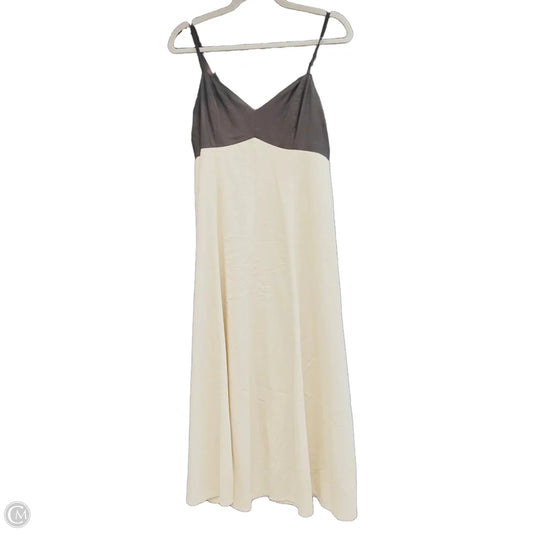 Dress Casual Midi By Japna In Black & Cream, Size: M