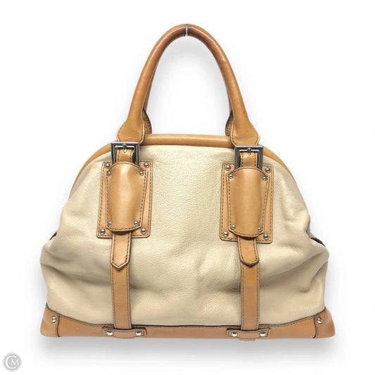Handbag Leather By Banana Republic, Size: Large