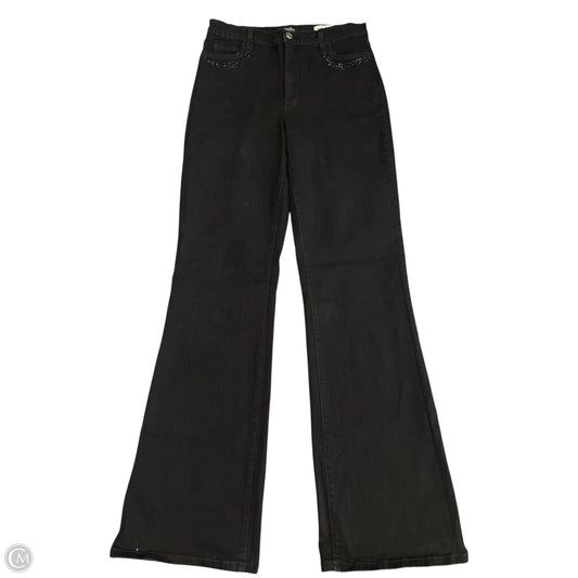 Jeans Boot Cut By Not Your Daughters Jeans In Black Denim, Size: 8