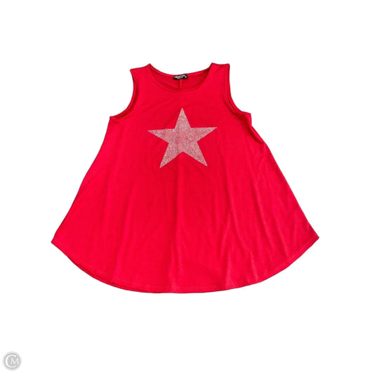 Top Sleeveless By Heimish Usa In Red, Size: M