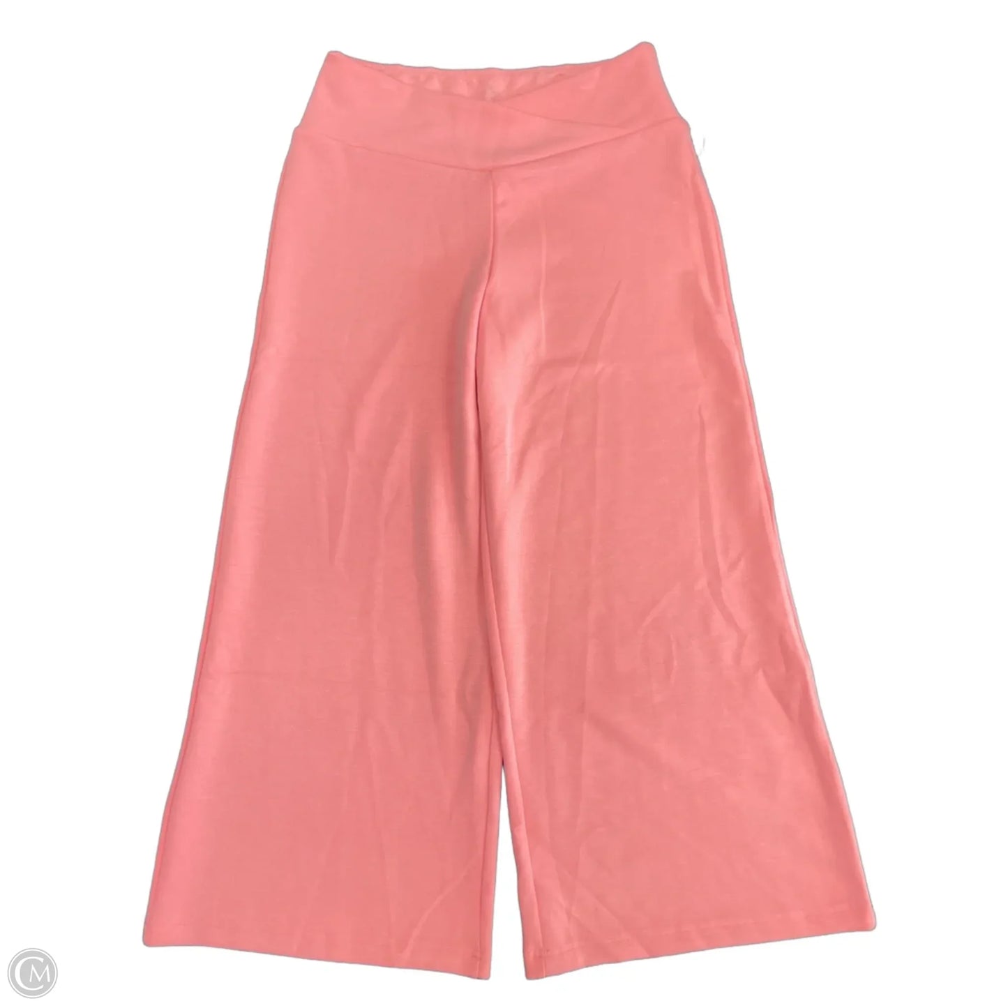Lounge Set Pants By Simply Southern In Cream & Pink, Size: Xl