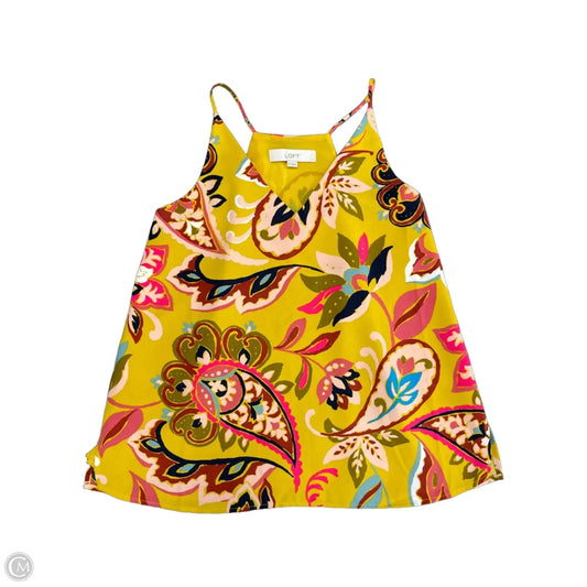 Top Sleeveless By Loft In Multi-colored, Size: Xs