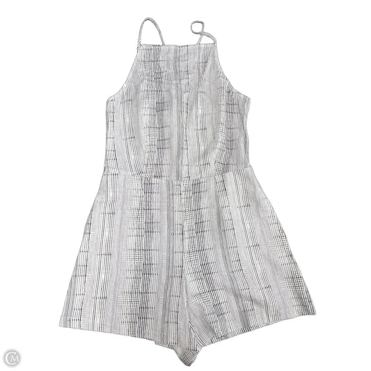Romper By Open Edit In Black & White, Size: Xs