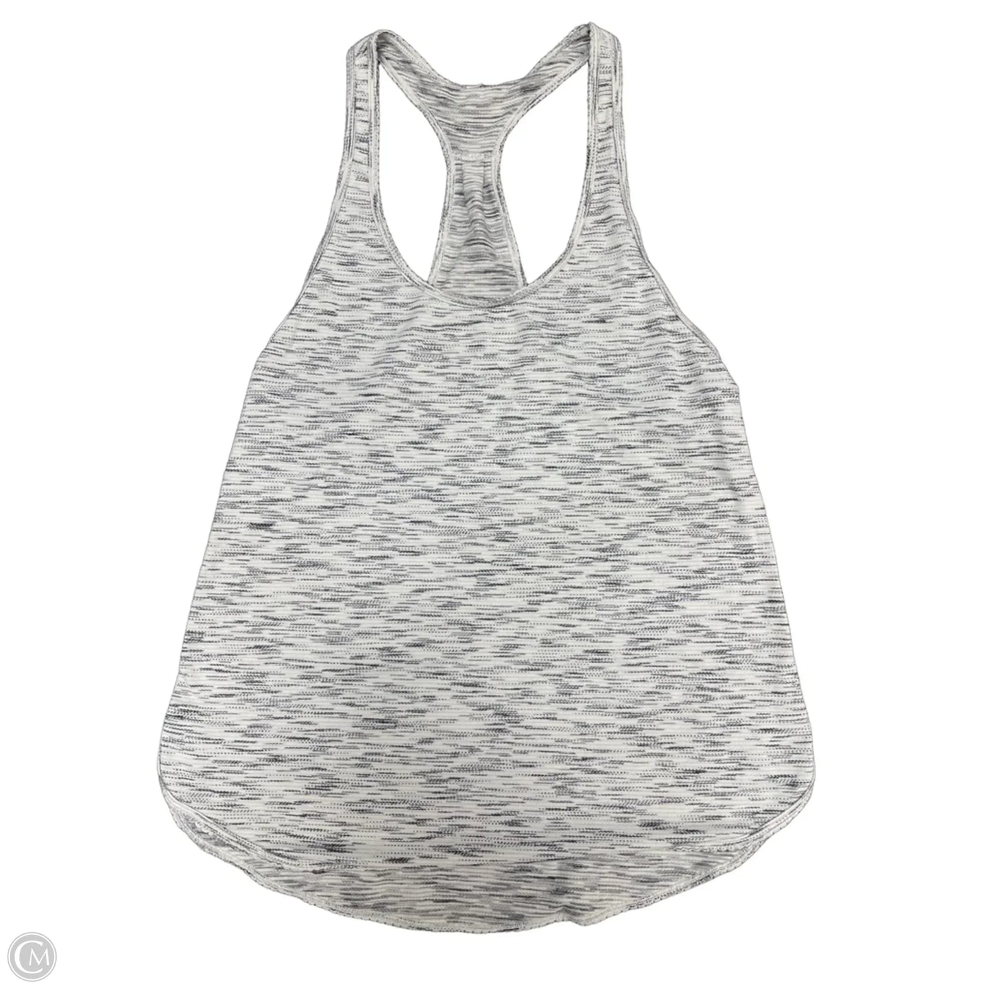 Athletic Tank Top By Lululemon In Grey, Size: M