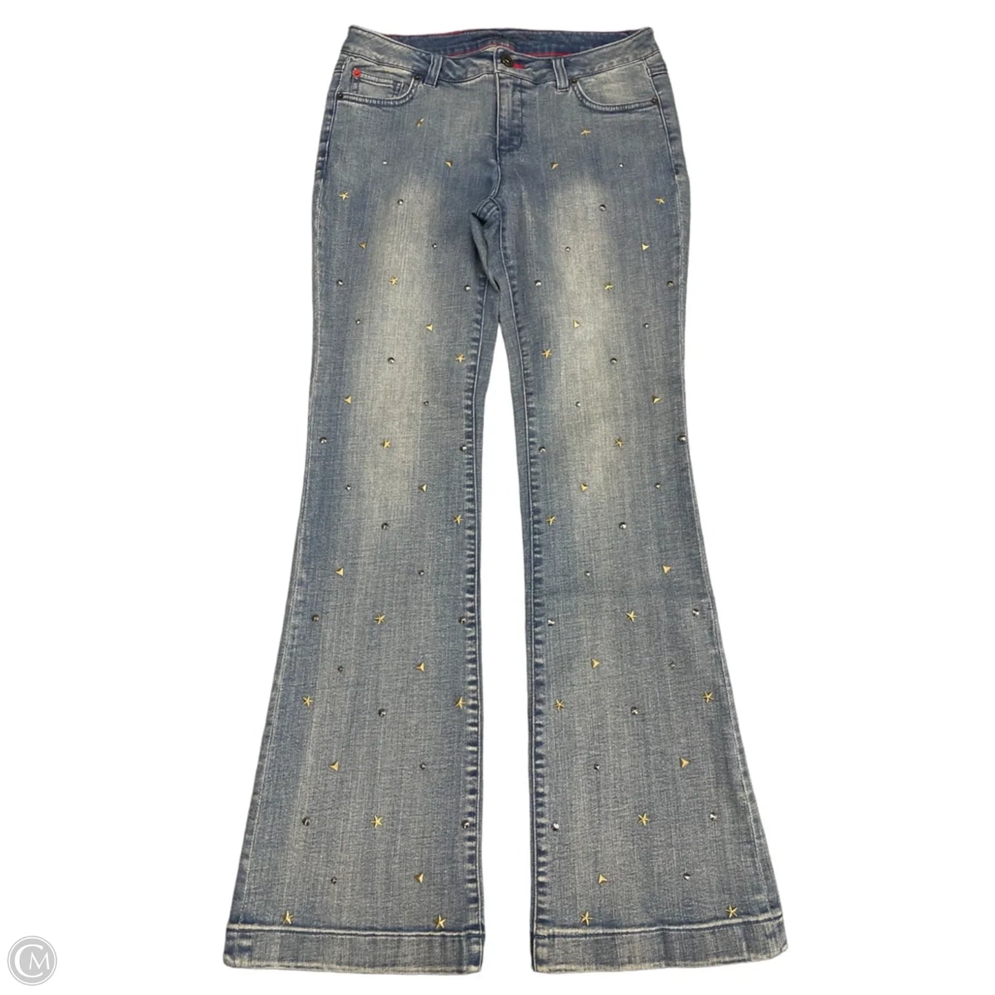 Jeans Boot Cut By Peace Love World In Blue Denim, Size: 6