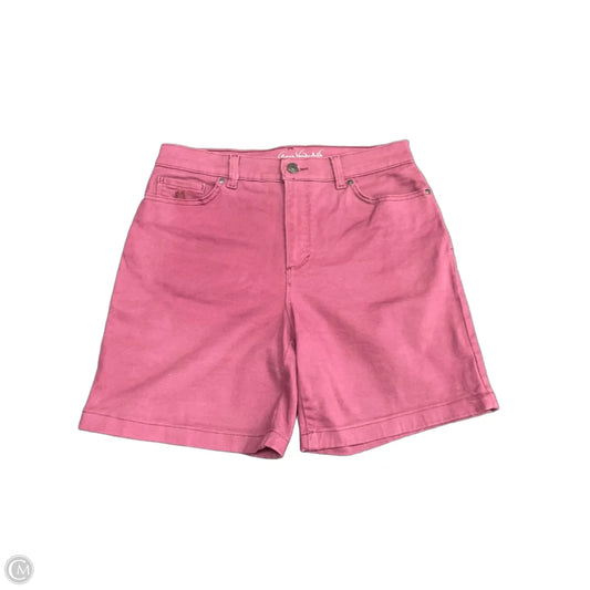 Shorts By Gloria Vanderbilt In Maroon, Size: 8