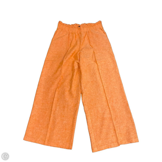 Pants Wide Leg By New York And Co In Orange, Size: L