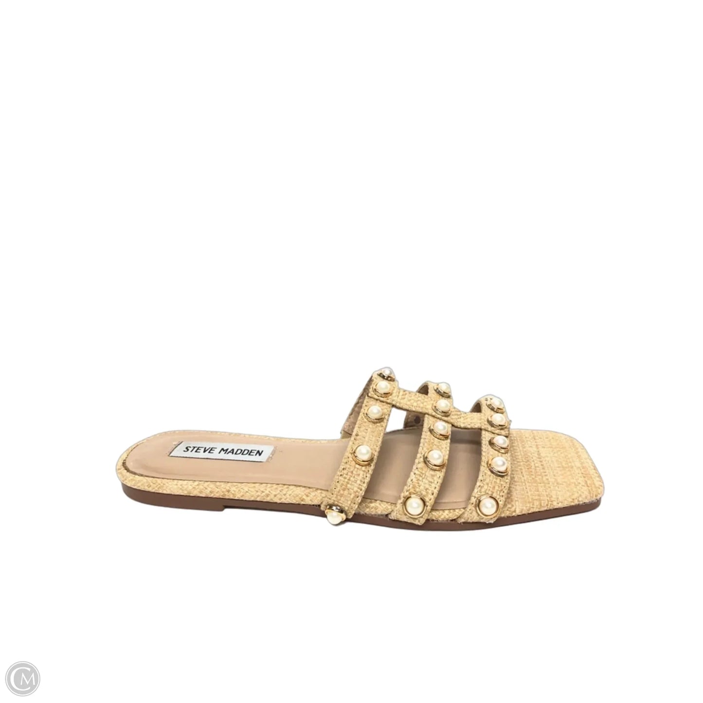 Sandals Flats By Steve Madden In Tan, Size: 7.5