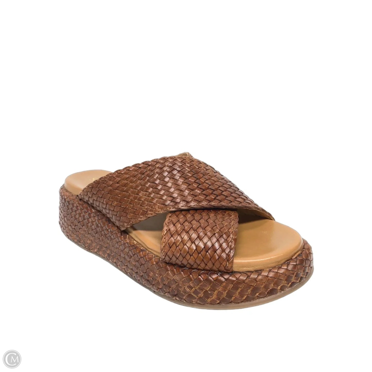 Sandals Heels Wedge By Seychelles In Brown, Size: 6.5