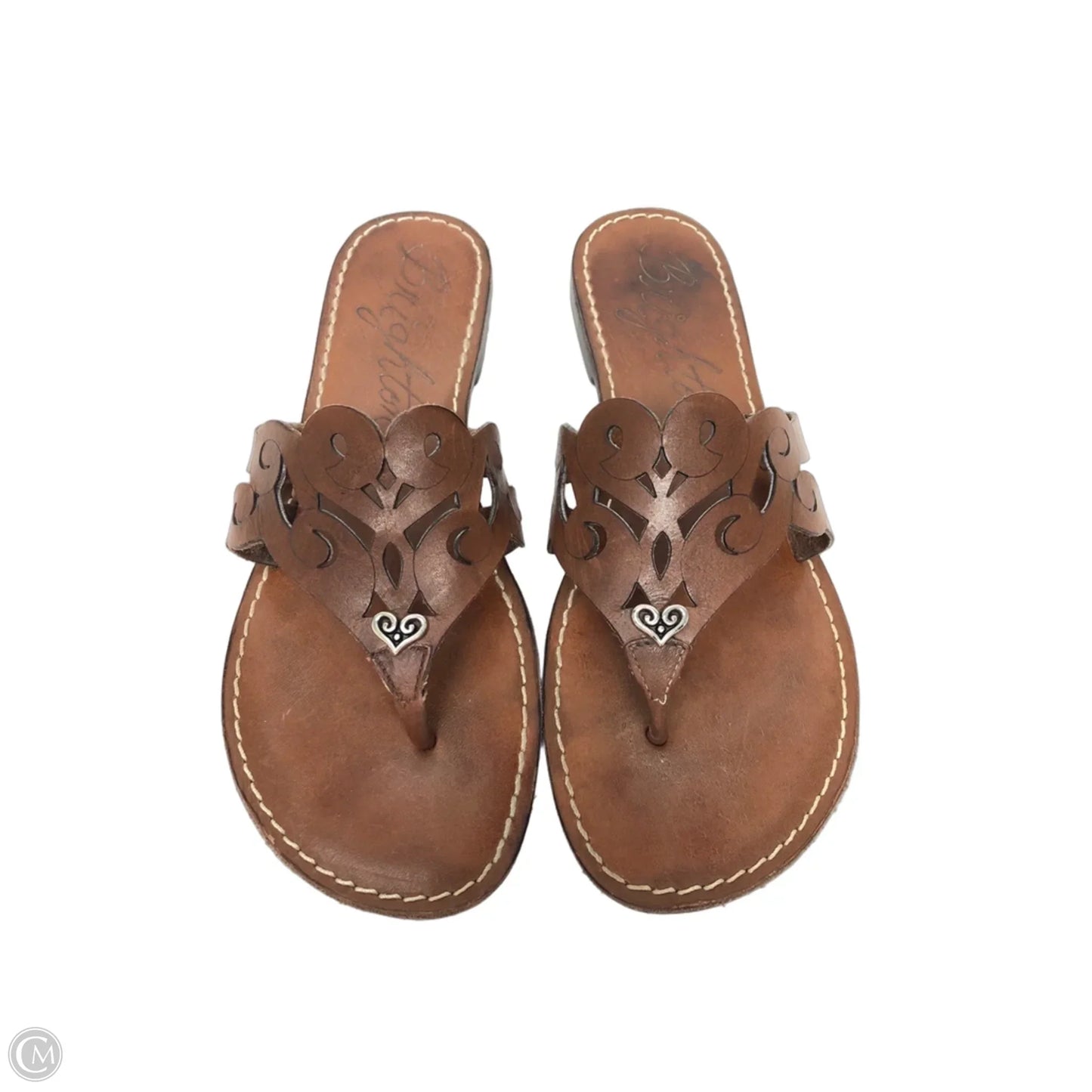 Sandals Flats By Brighton In Brown, Size: 8