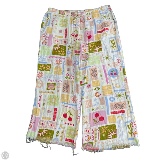 Pants Wide Leg By Cme In Multi-colored, Size: Xl