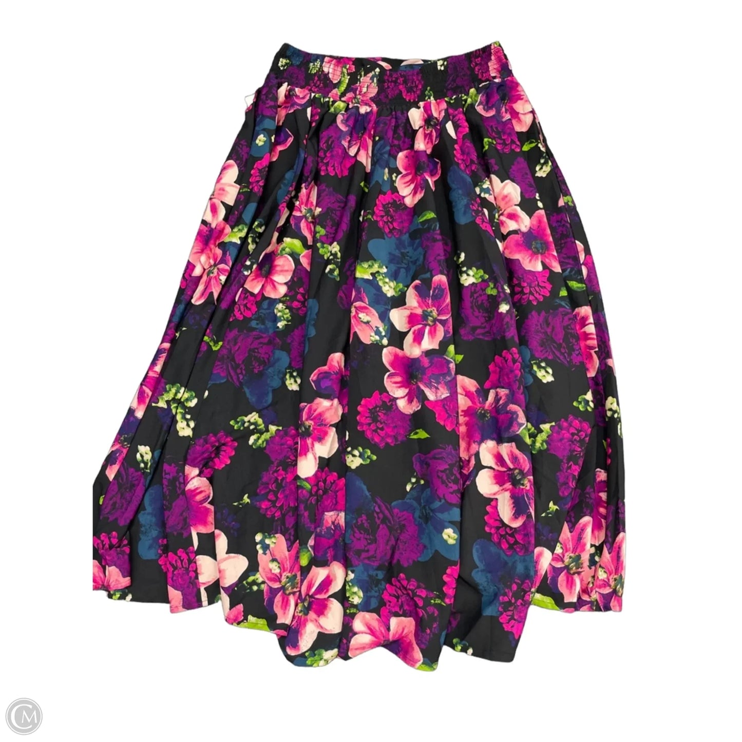 Skirt Maxi By Cato In Floral Print, Size: 20
