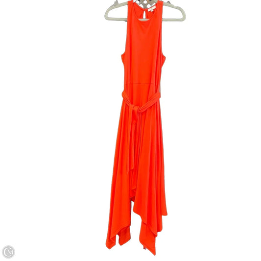 Dress Casual Midi By Joie In Orange, Size: Xs