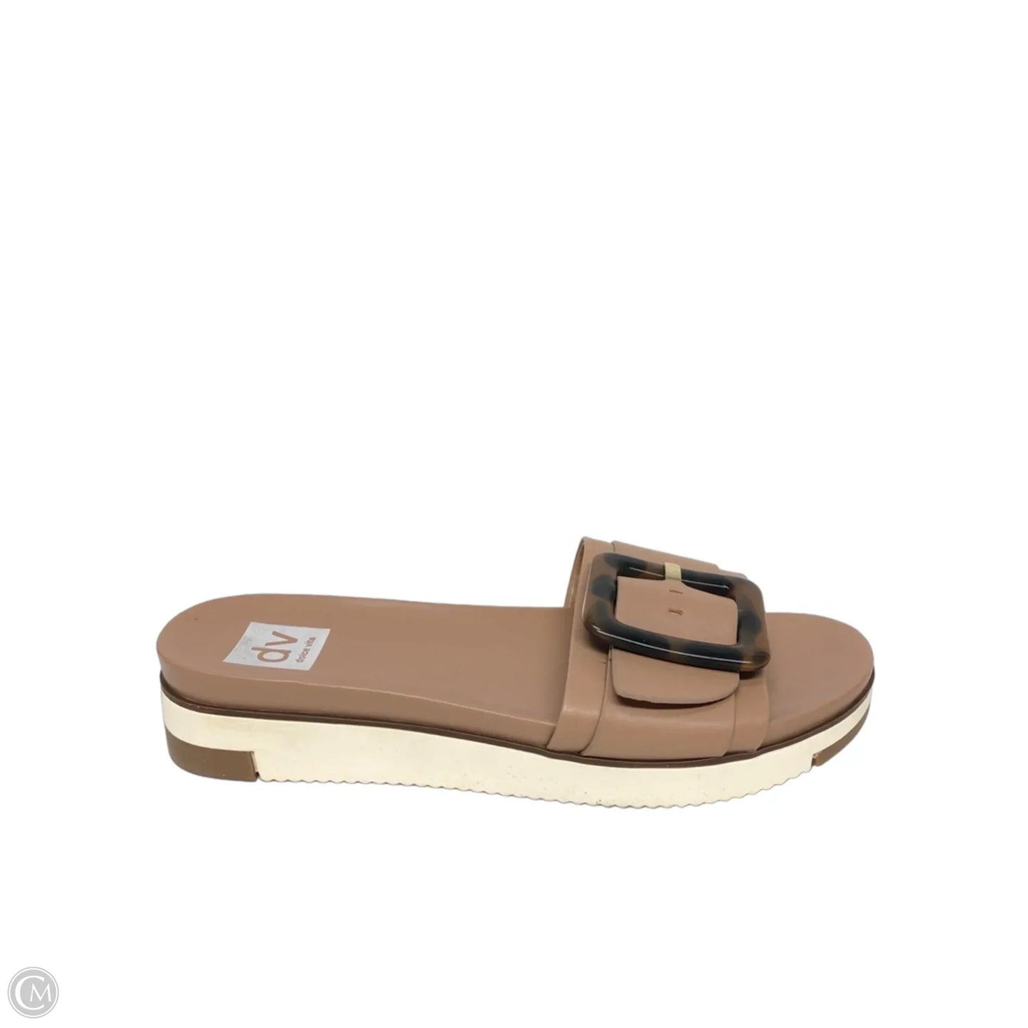 Sandals Heels Platform By Dolce Vita In Tan, Size: 9