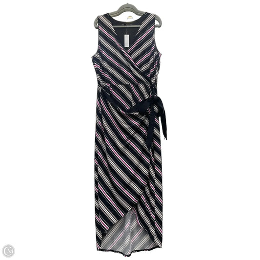 Dress Casual Maxi By White House Black Market In Black, Size: Xl