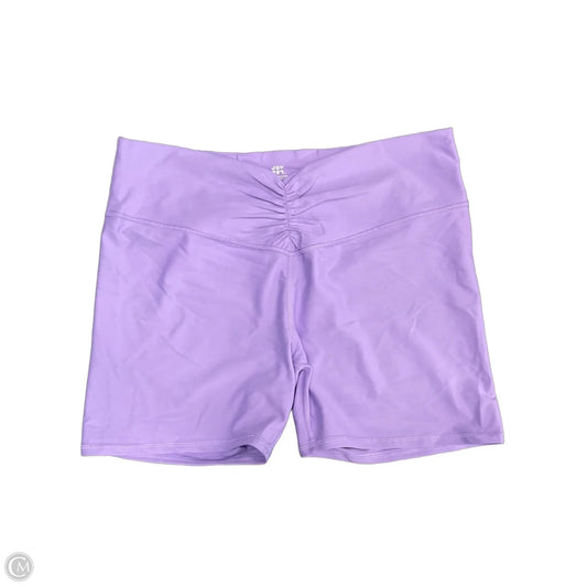 Athletic Shorts By Joy Lab In Purple, Size: Xxl