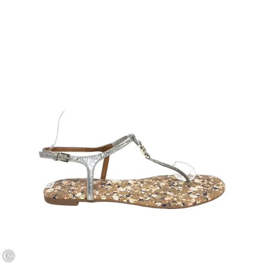 Sandals Designer By Tory Burch In Multi-colored, Size: 7.5