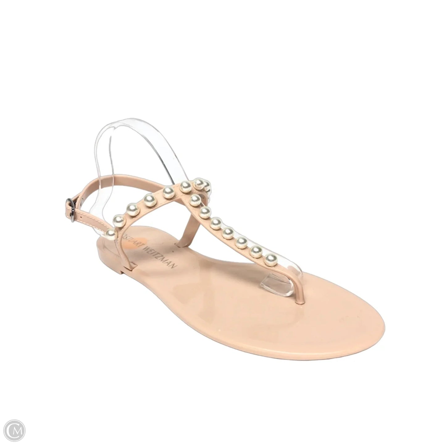 Sandals Designer By Stuart Weitzman In Tan, Size: 11