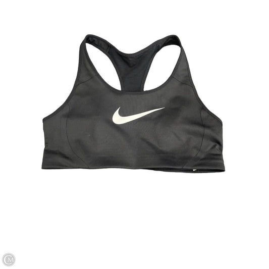 Athletic Bra By Nike In Black, Size: L