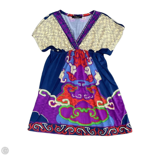 Dress Casual Short By Calessa In Multi-colored, Size: S