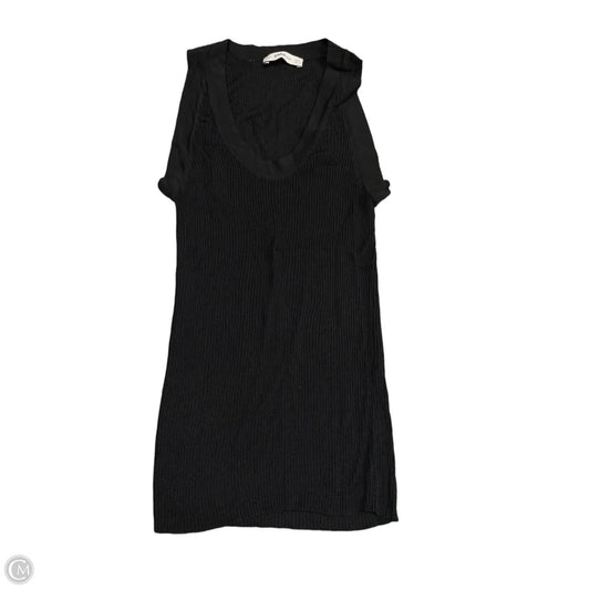 Top Sleeveless Basic By Zara In Black, Size: L