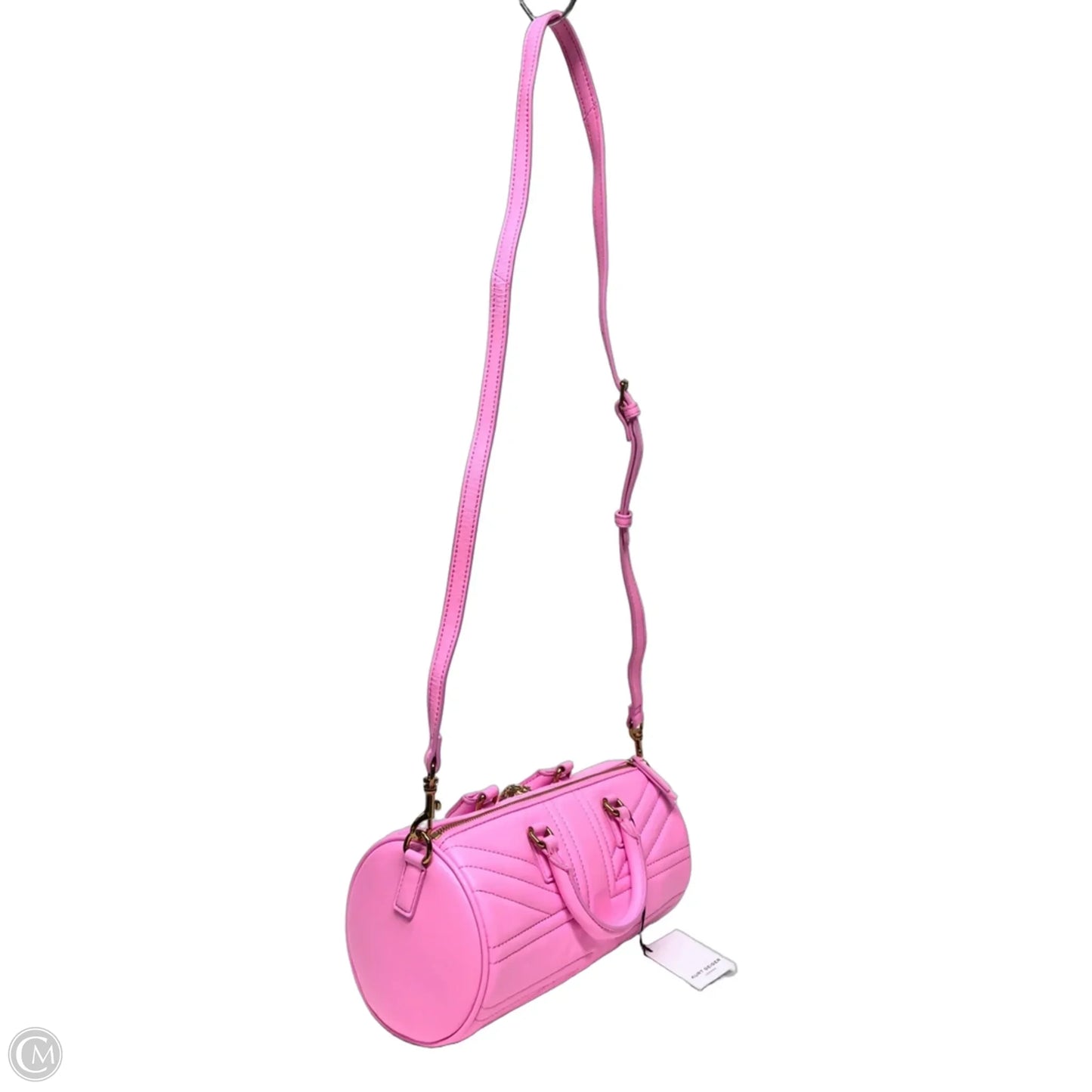 Handbag Leather By Kurt Geiger, Size: Small
