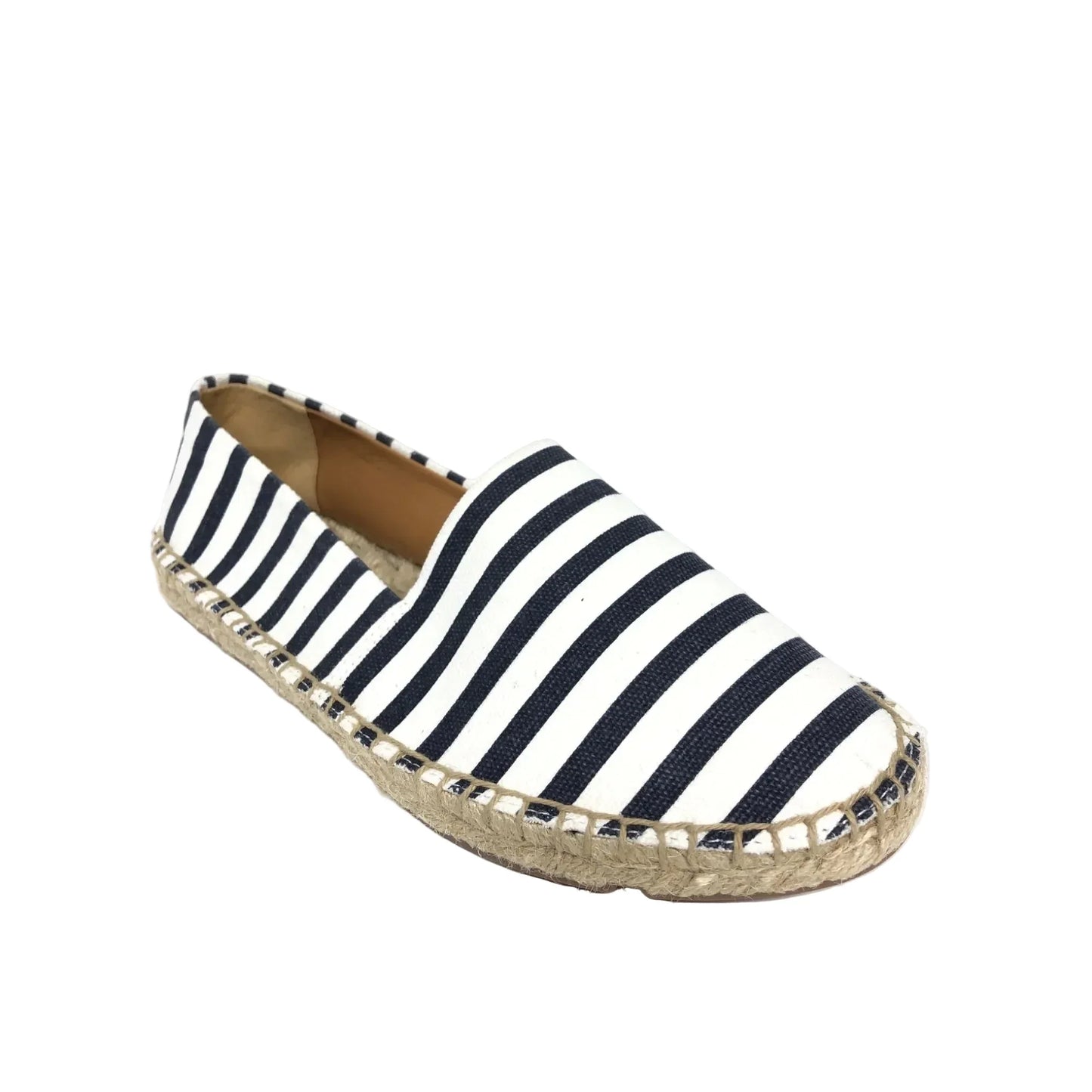 Shoes Flats By J. Crew In Blue & White, Size: 6