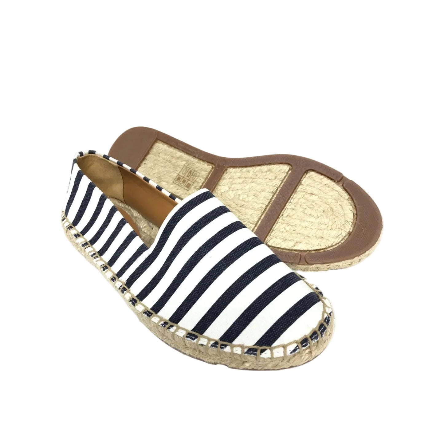 Shoes Flats By J. Crew In Blue & White, Size: 6